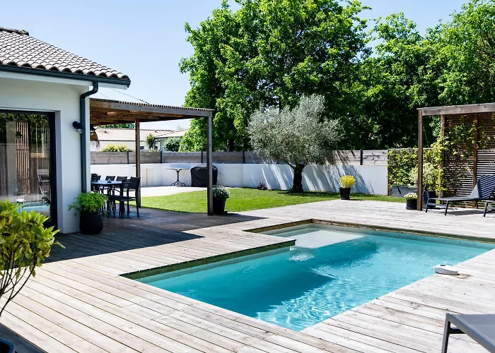 Villa Superbe Avec Piscine Le Teich